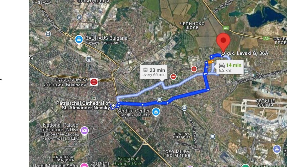 Apartment Levskig 10 Min From Airport And Centre